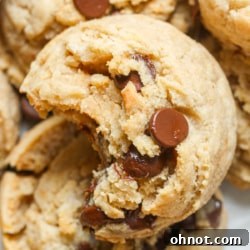 Vegan peanut butter cookies.