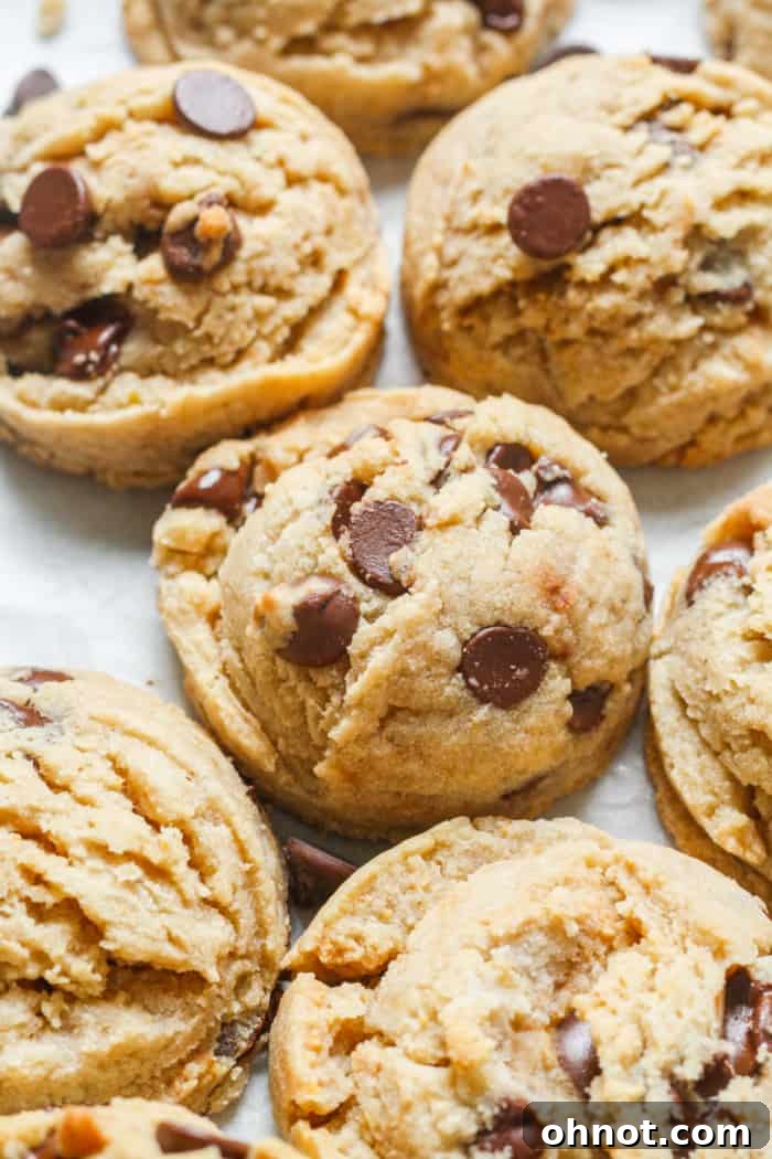 Cookies with vegan ingredients.