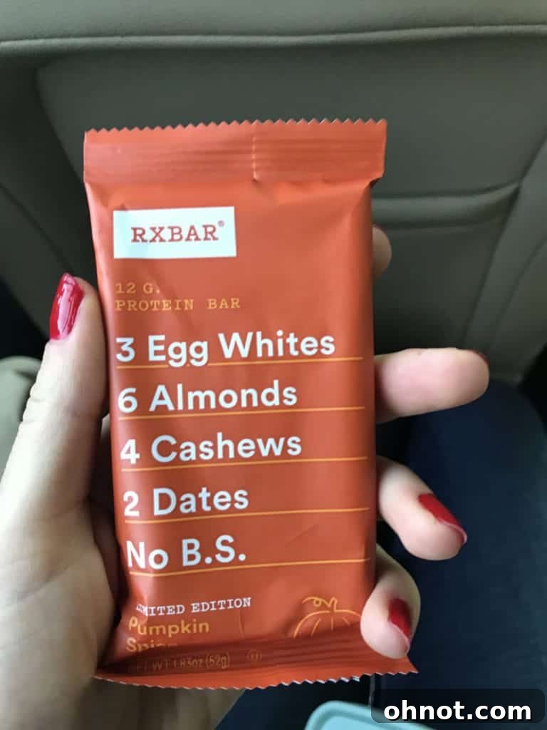 RXBAR Protein Bars, Whole30 compliant (select flavors) and convenient.