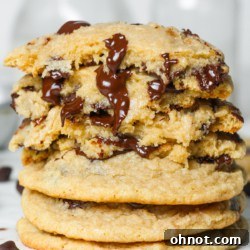 Delicious gluten-free chocolate chip cookies.