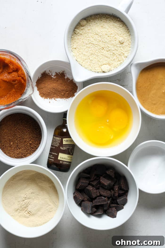 Pumpkin, eggs and protein powder.