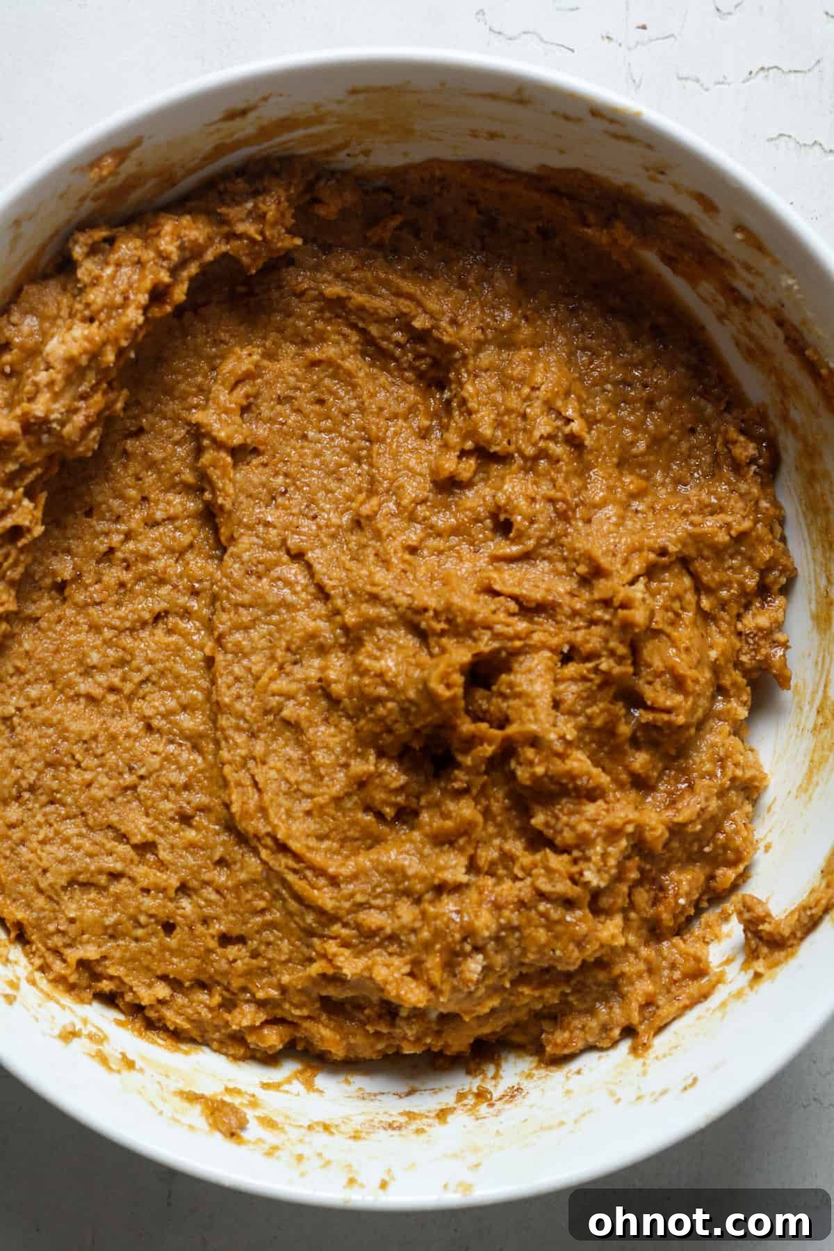 Protein filled dough.