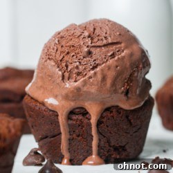 A close-up of a stack of fudgy brownie bites, ready to be enjoyed.