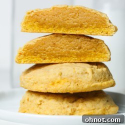 Pumpkin sugar cookies.