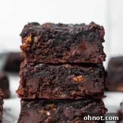Banana brownies.