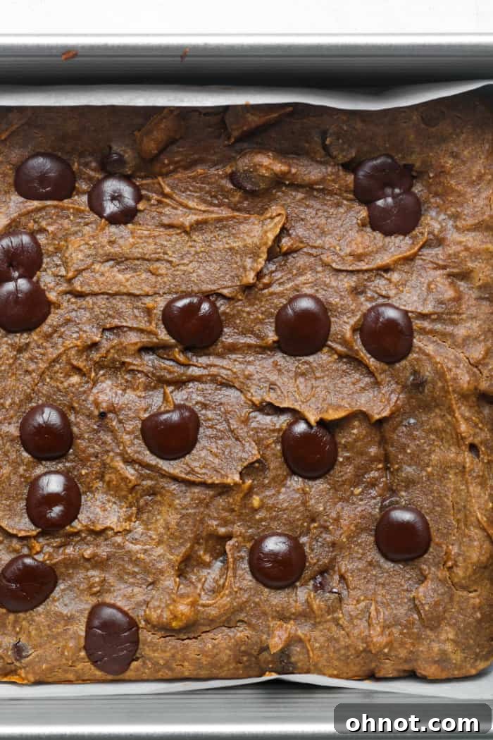Freshly baked healthy protein brownies.