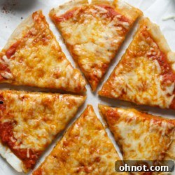Sourdough pizza crust.