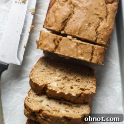 Sourdough banana bread.