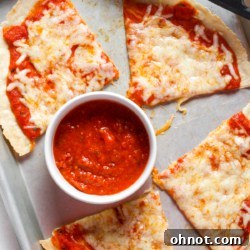 Tortilla pizza.