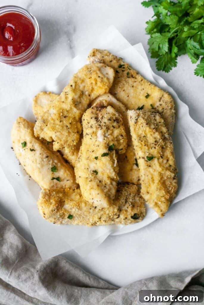 Whole30 chicken tenders with ketchup