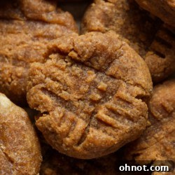 Keto peanut butter cookies.