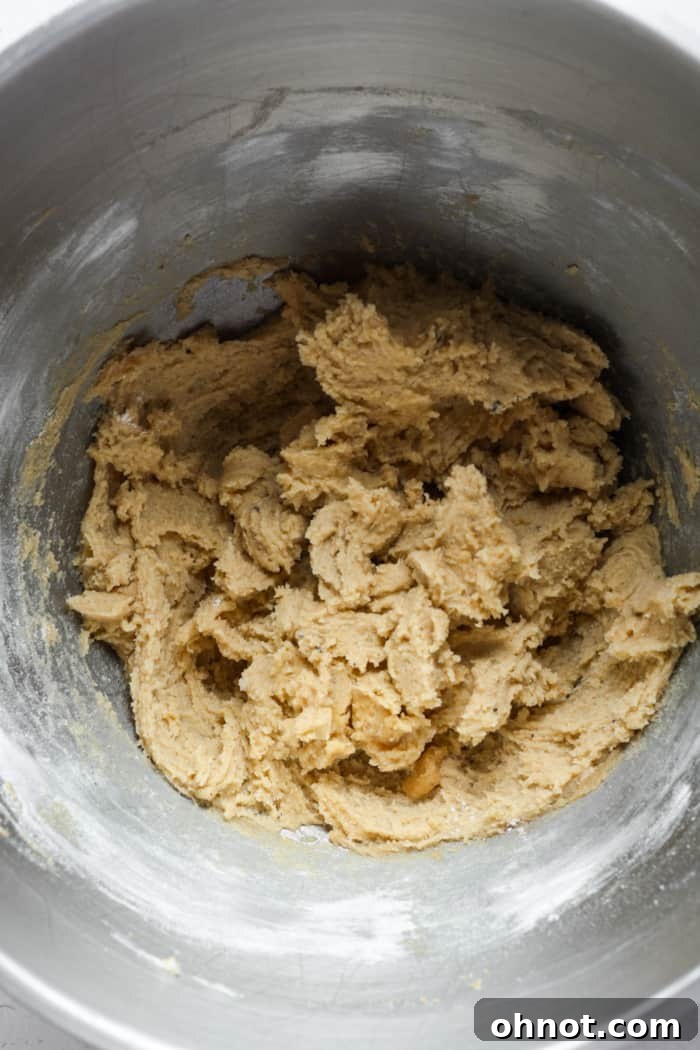 Thick espresso dough. Cookie dough with espresso powder and flour mixed in.