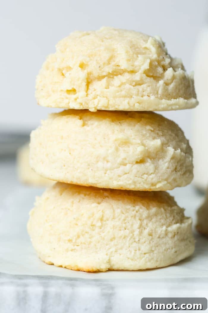Cream cheese cookies.