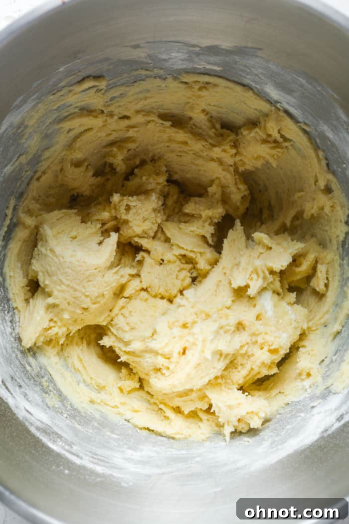 Cream cheese dough.