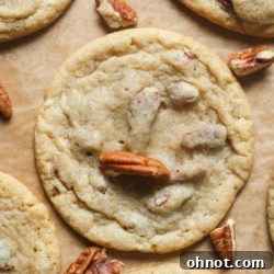 Pecan cookies.