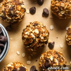 Peanut butter energy balls, a delicious and healthy snack option.