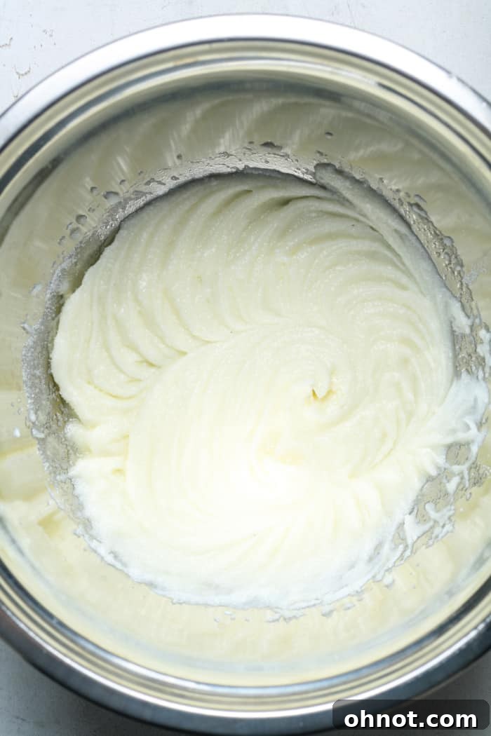 Sour cream and butter in bowl.