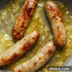 Bratwurst recipe.