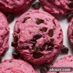 Raspberry cookies.