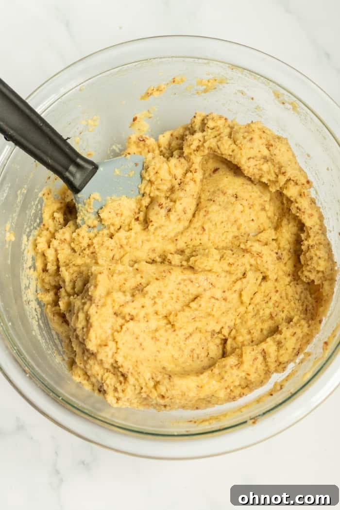 Low carb bread dough.