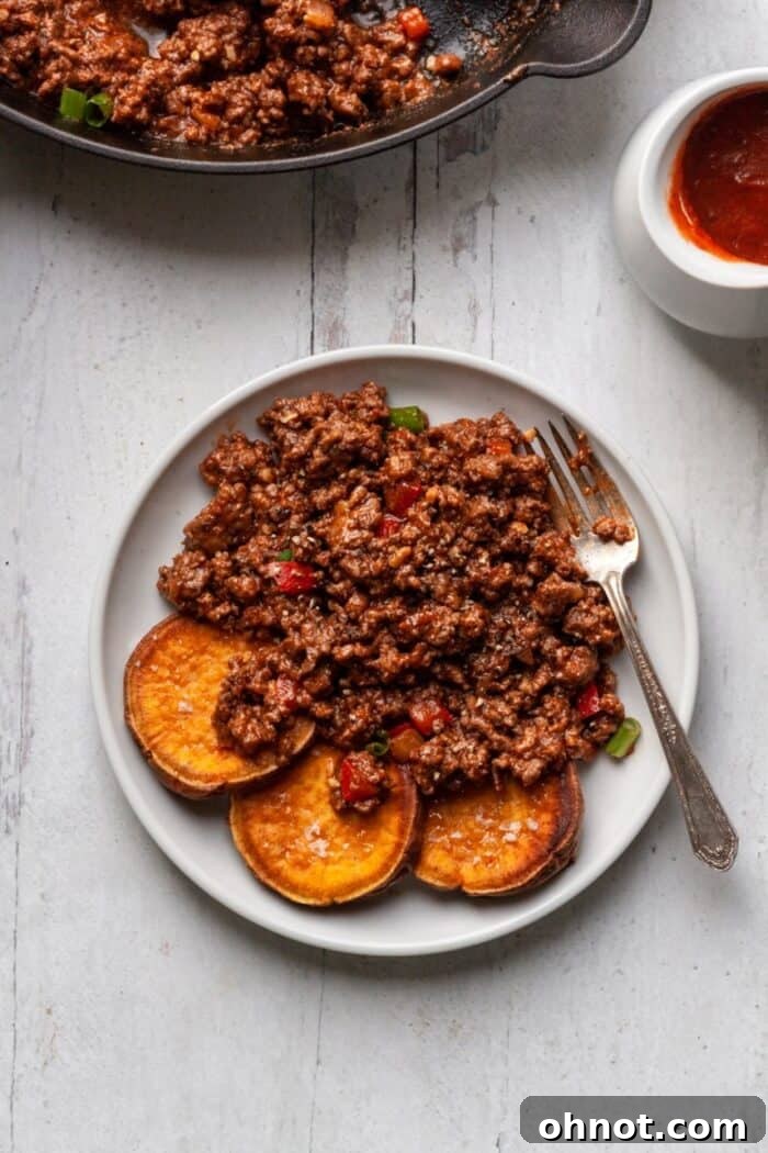 Sloppy Joe Sweet Potato Bowls - Second Image