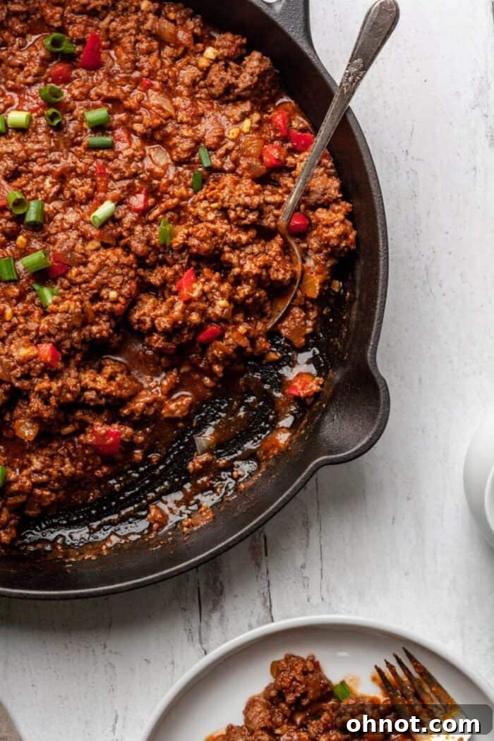 Sloppy Joe Sweet Potato Bowls - Third Image
