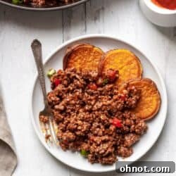 Whole30 Sloppy Joe Sweet Potato Bowls