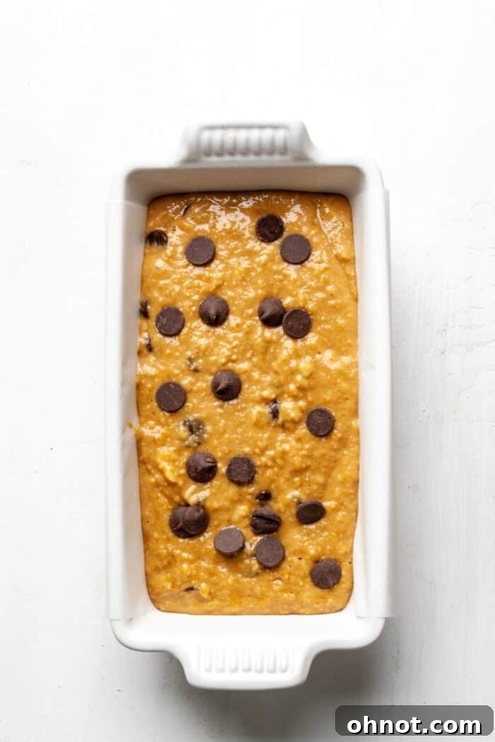A freshly baked loaf of gluten-free banana bread
