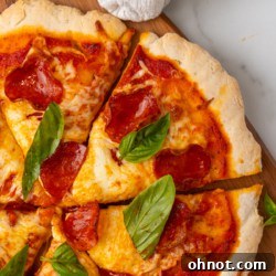 Gluten free pizza crust.