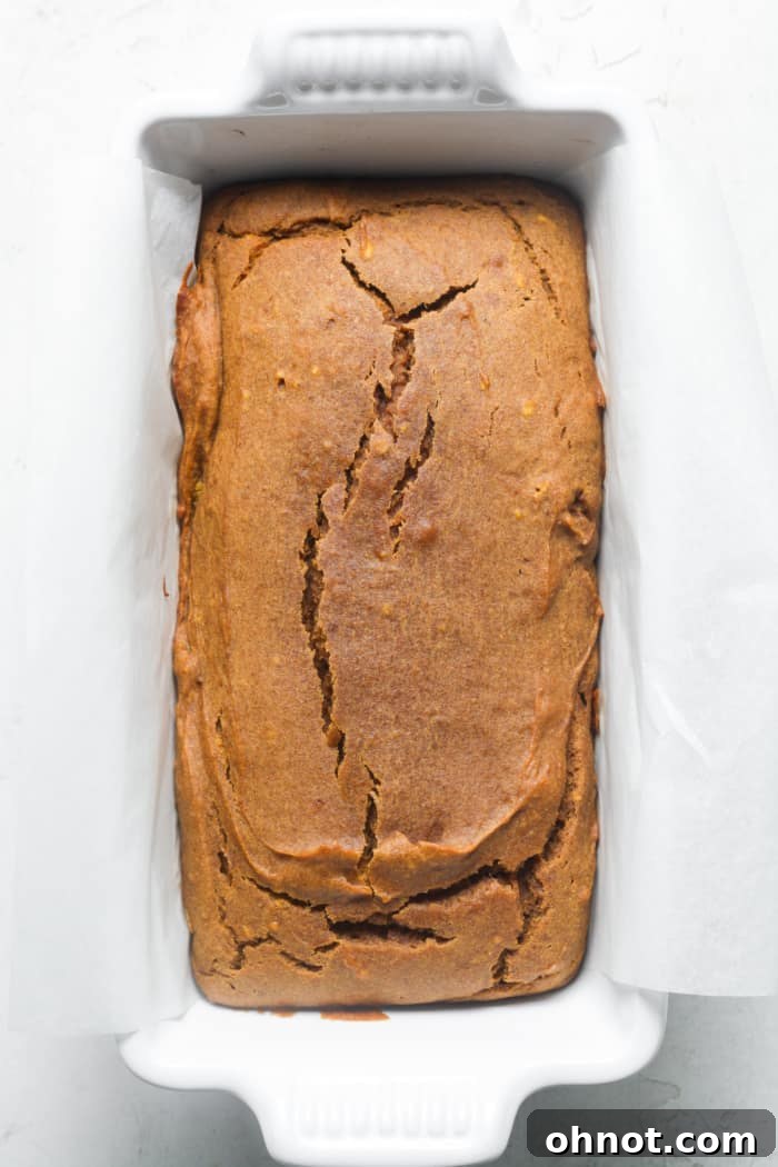 Baked spiced loaf.