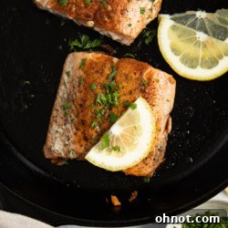 Cast iron salmon.