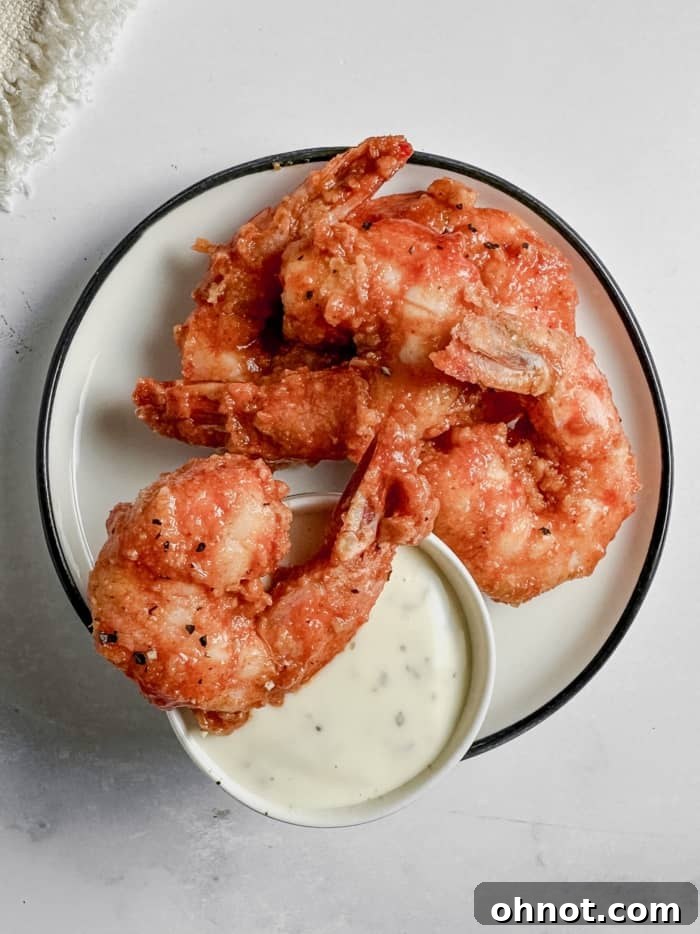 Buffalo shrimp.