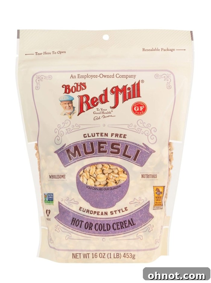 Gluten free muesli.