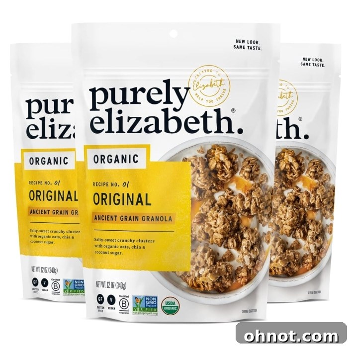 Purely Elizabeth gluten free granola.