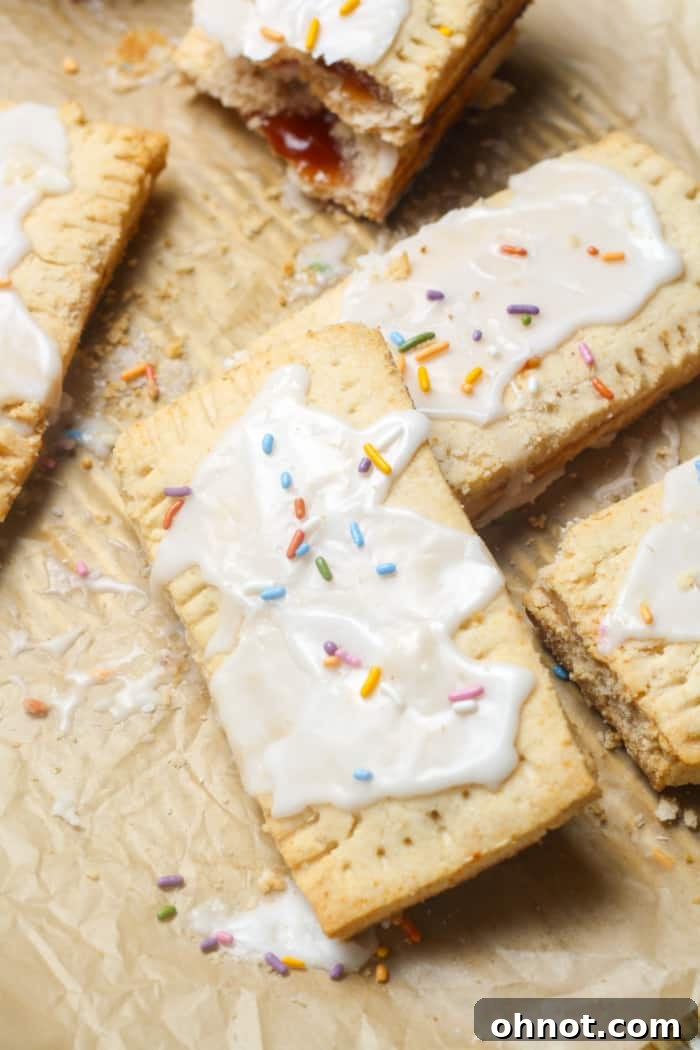 A delicious homemade pastry with jelly filling visible.