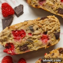 Raspberry bread.