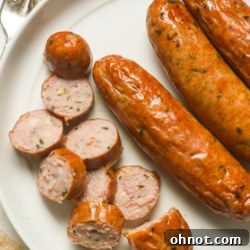 Air fryer Italian sausage.