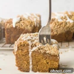 Almond flour coffee cake on parchment paper