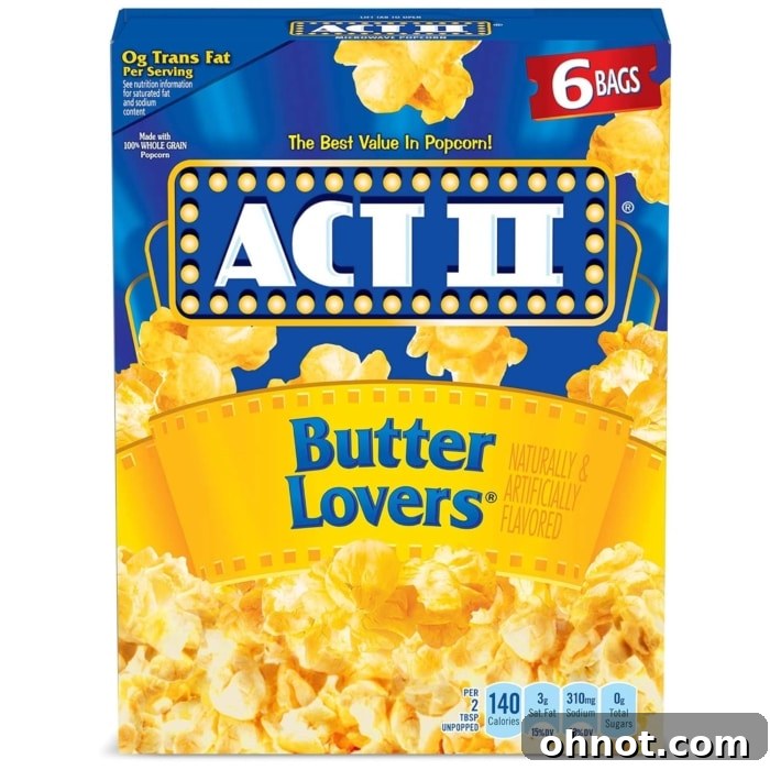 Act II popcorn.