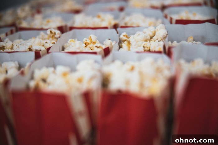 Movie theater popcorn.