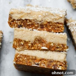 Delicious Vegan cheesecake bars, perfectly sliced and ready to serve.