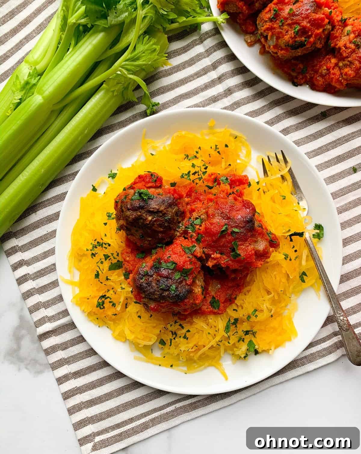 Wholesome Whole30 Baked Italian Meatballs, packed with classic Italian flavors and perfect for a healthy weeknight dinner.