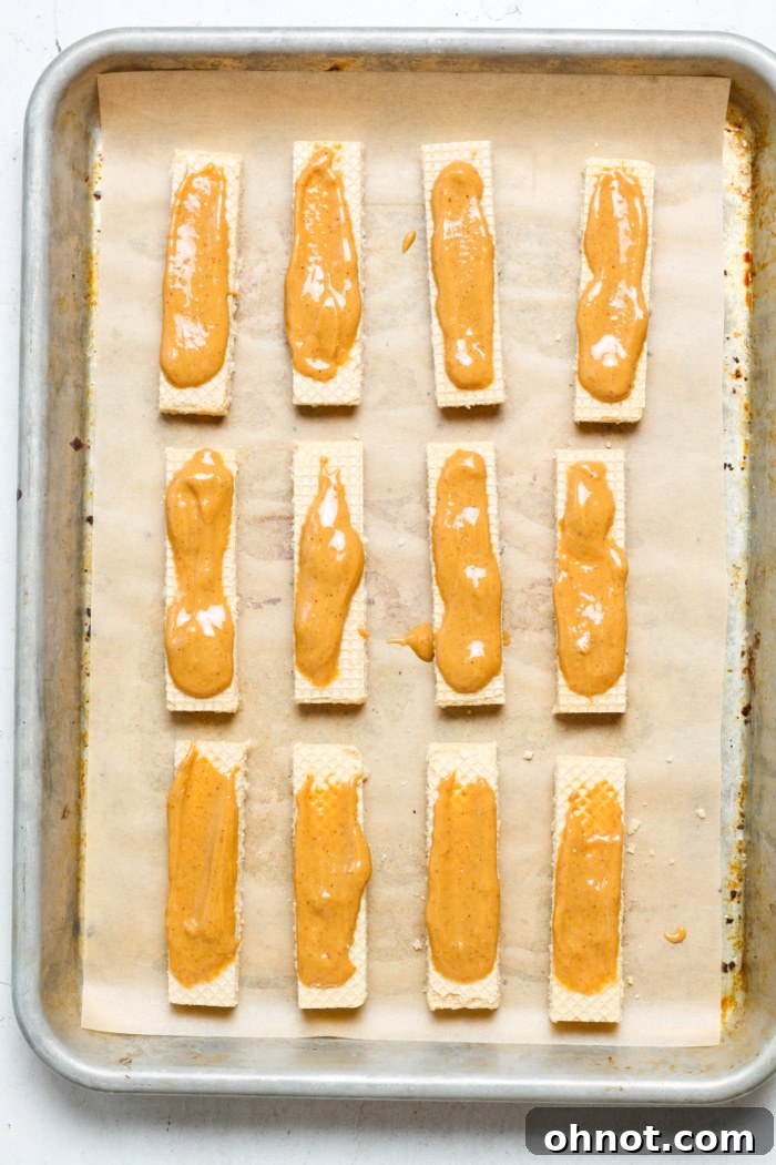 Peanut butter vanilla wafers.