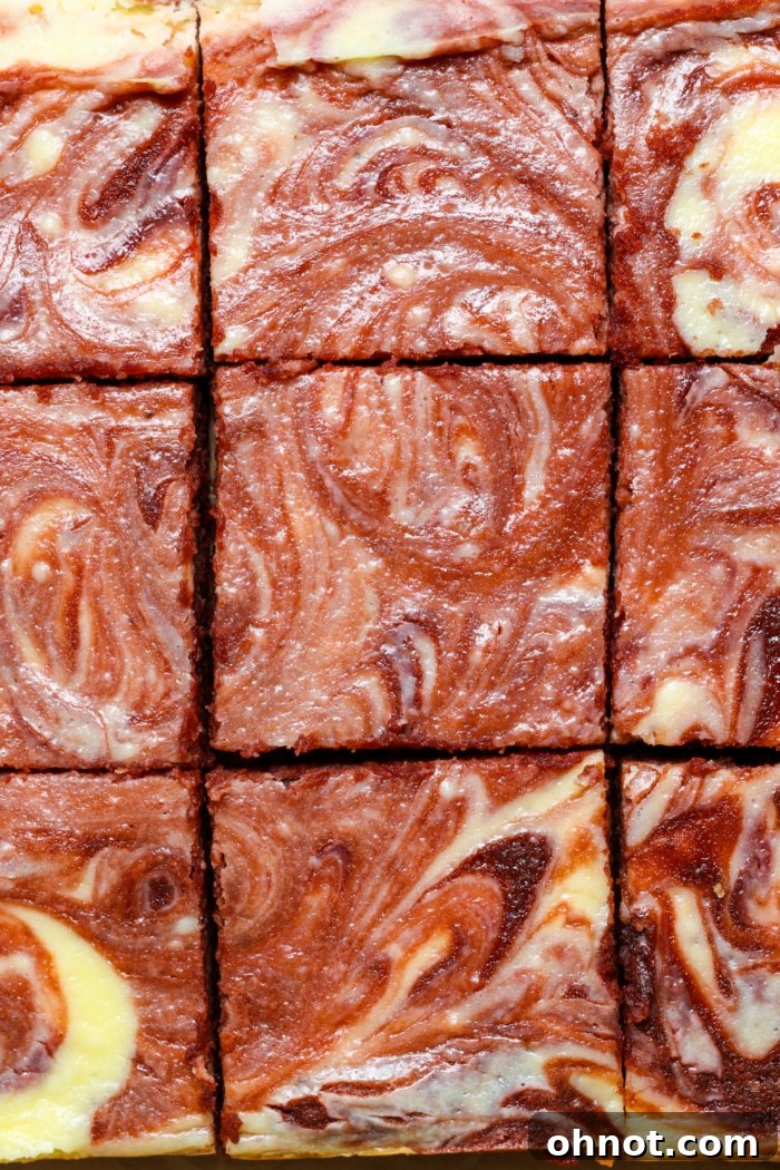 Sliced cheesecake bars.