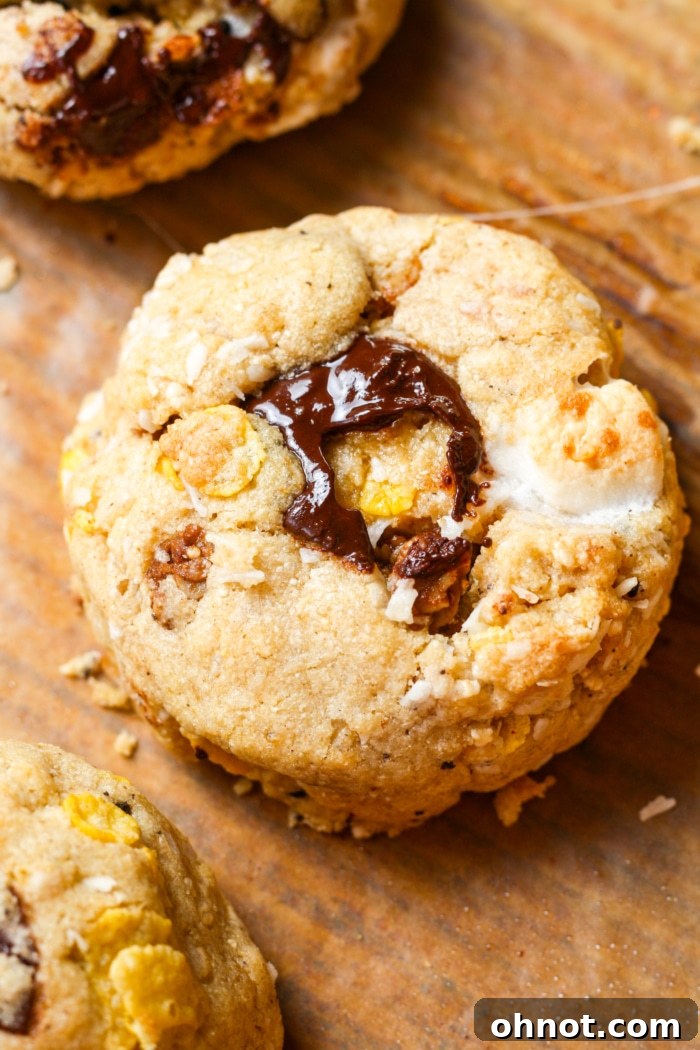 Gluten free kitchen sink cookies.