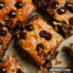Banana bread bars.