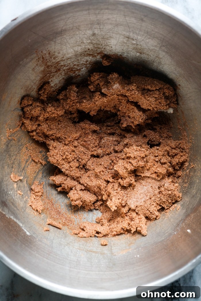 Chocolate cookie dough.