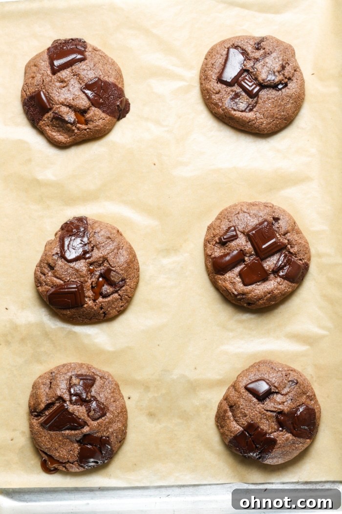Baked milky way cookies.