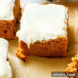 Gluten-free pumpkin cake.