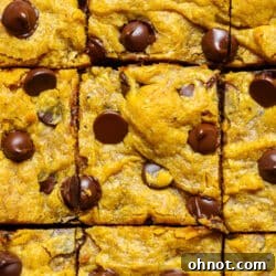 Gluten free pumpkin bars.